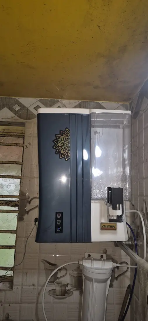 Ventair Aqua Pure Copper + Alkaline water purifier installation in Ashoknagar, North 24 Parganas